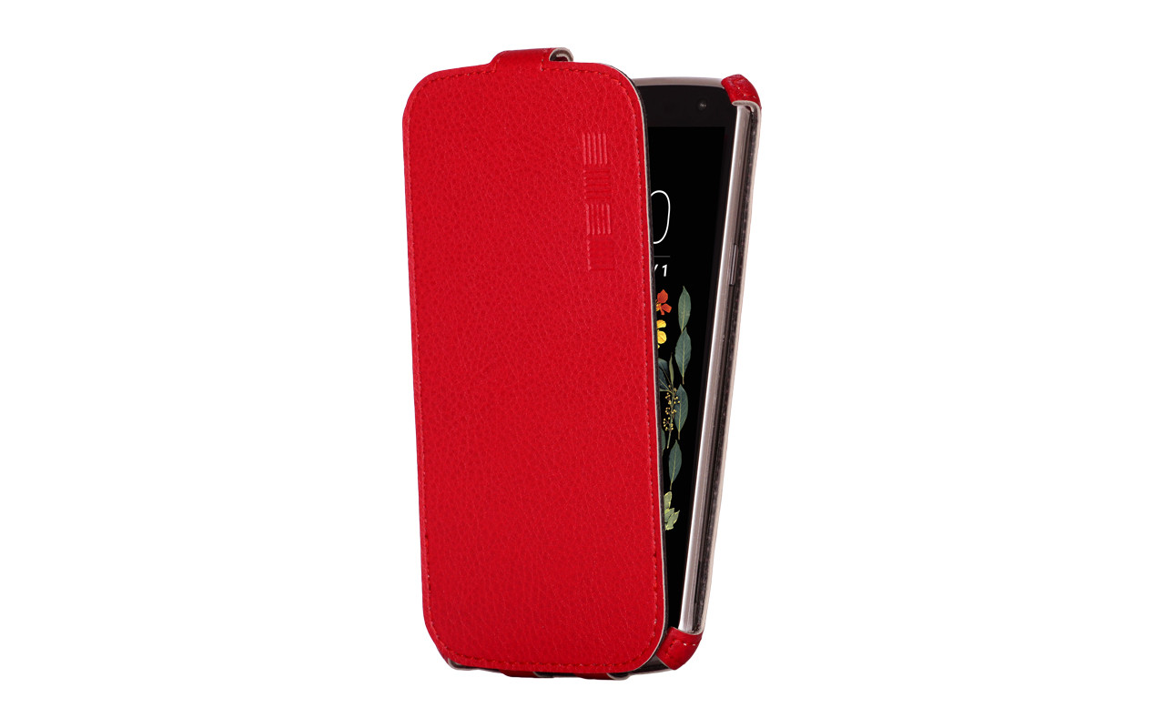 Флипкейс CRAB Samsung Galaxy A5 2016, и/к, красный