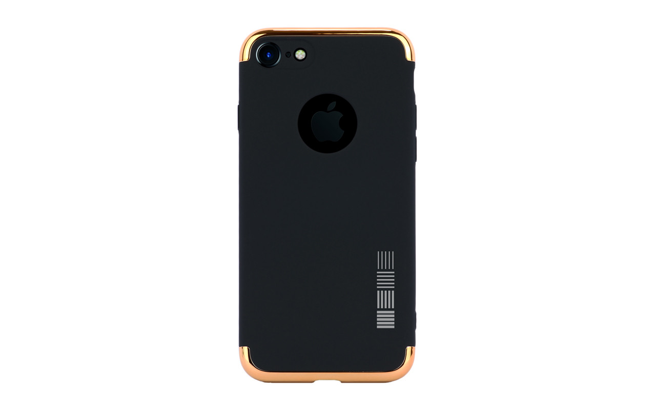 Чехол Накладка Для Телефона - Apple iPhone 7, interstep LID-CASE черный