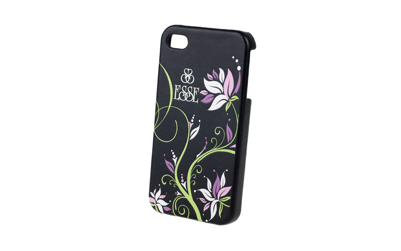 Клипкейс EMBO ФЛЕР Apple iPhone5 и/кожа black